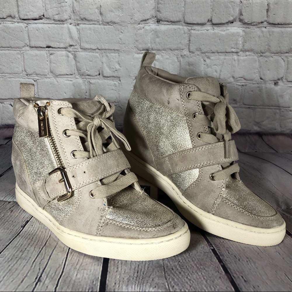 Jennifer Lopez Wedge Sneakers
